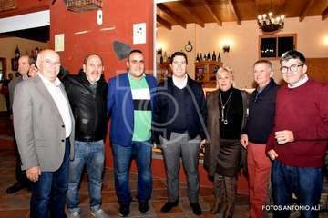 Brindis navideño del PSOE de Telde (Foto Antonio Alí)